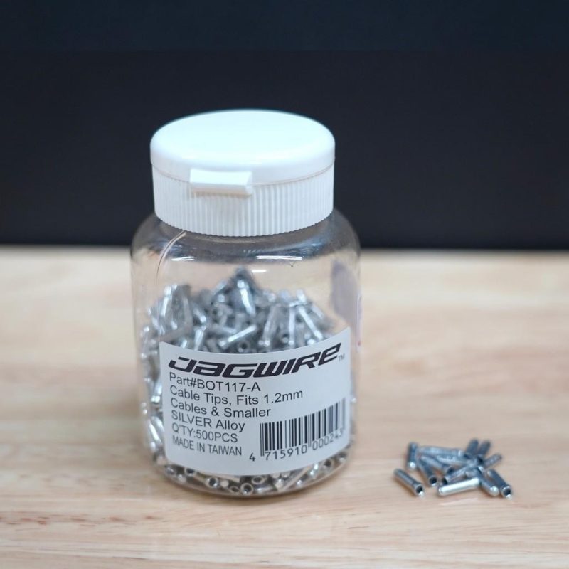 【小宇單車】JAGWIRE 變速線尾帽 銀色 1.2mm 鋁合金線尾帽 BOT117-A：圖片 3