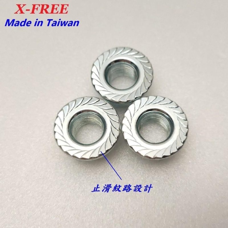 【小宇單車】M8*10.5MM 軸心止滑螺母 適用5/16鎖牙式花鼓軸心、腳踏車快拆式輪軸心：圖片 6