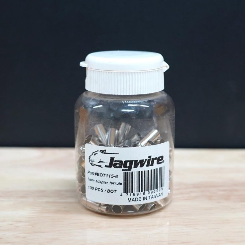 【小宇單車】JAGWIRE 煞車端套 5mm 鍍鉻端套 BOT115-6：圖片 2
