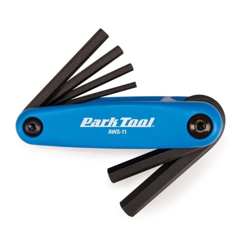 ParkTool AWS-11 折疊式六角扳手工具組 (含3、4、5、6、8、10mm)【星宇單車】：圖片 2