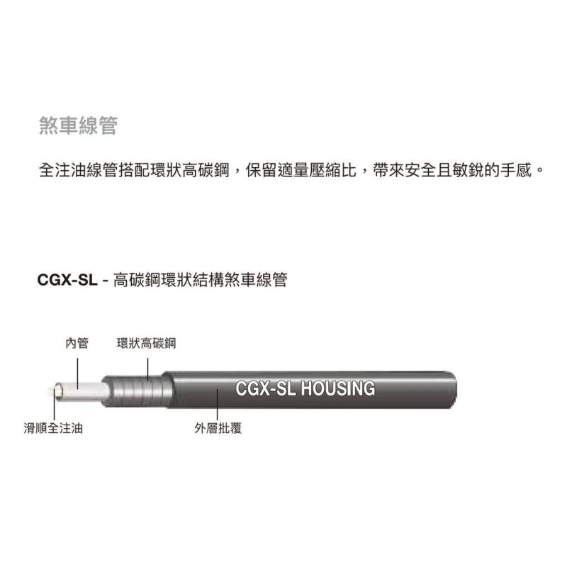 【小宇單車】JAGWIRE 通用款 CGX-SL 煞車線外管 BHL100：圖片 4