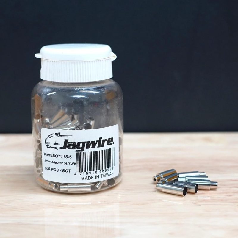 【小宇單車】JAGWIRE 煞車端套 5mm 鍍鉻端套 BOT115-6：圖片 3