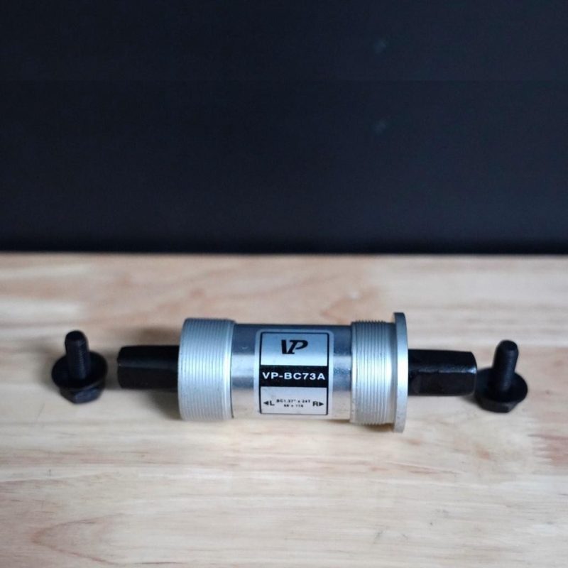【小宇單車】四方軸BB 鋁合金卡式培林BB68*118MM VP-BC73 中軸 五通軸心：圖片 3