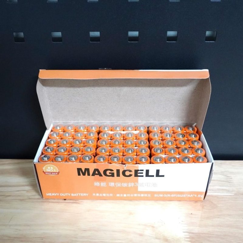 【小宇單車】MAGICELL 3號電池 三號電池 碳鋅電池 1.5V 環保碳鋅電池 AA電池 乾電池 （一組4顆）：圖片 4