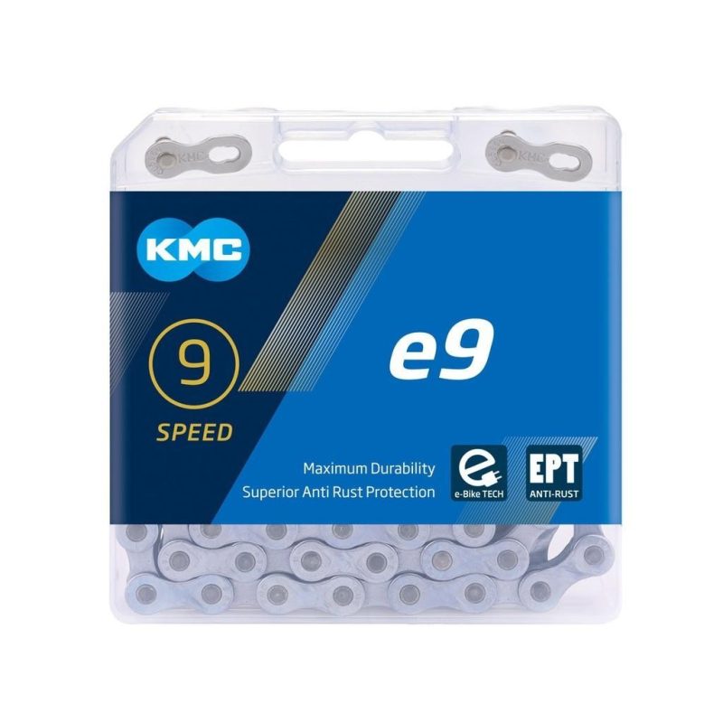 【小宇單車】KMC e9 eBike9速鏈條 盒裝（銀、EPT防鏽）：圖片 7