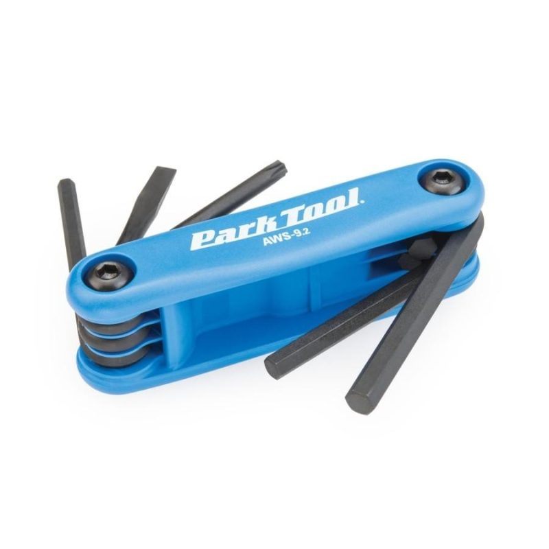 ParkTool  AWS-9.2 折疊式六角扳手工具組 (含4, 5, 6mm、T25、一字)【星宇單車】：圖片 2