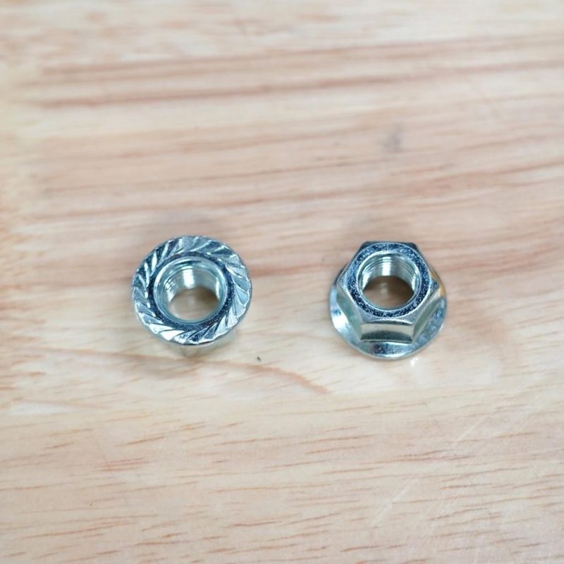 【小宇單車】M10*10.5mm雙面止滑螺母 適用自行車鎖牙式花鼓軸心、腳踏車快拆式輪軸心、各式M10螺絲：圖片 3