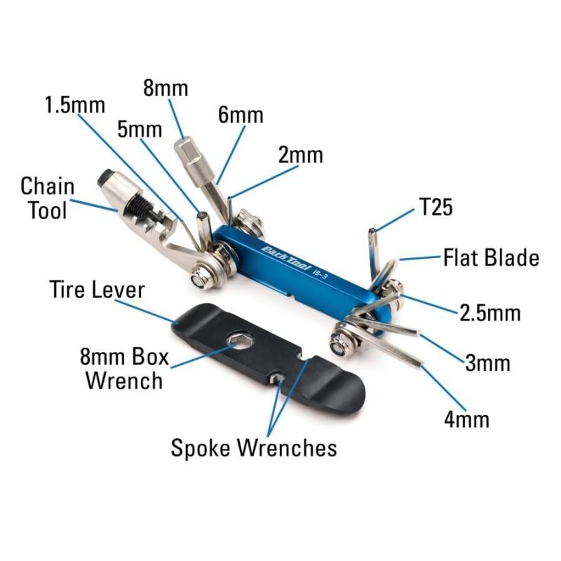 【小宇單車】ParkTool IB-3C I-Beam迷你可摺式萬用工具組(含打鏈器)：圖片 4