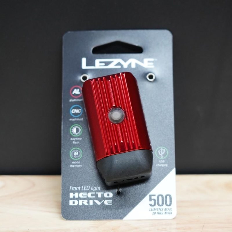 【小宇單車】出清 LEZYNE 自行車燈 前燈 充電式車燈｜ HECTO DRIVE 500XL 紅色：圖片 2