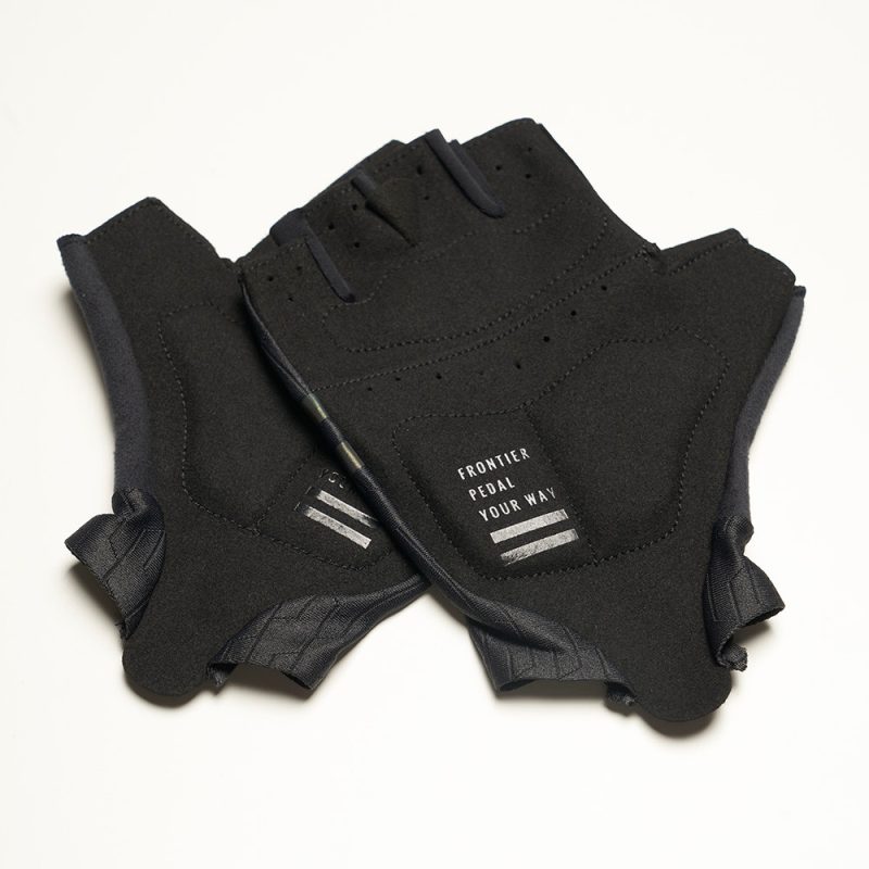 【小宇單車】FRONTIER 型格半指手套 黑霓虹 Trends Mitts：圖片 3