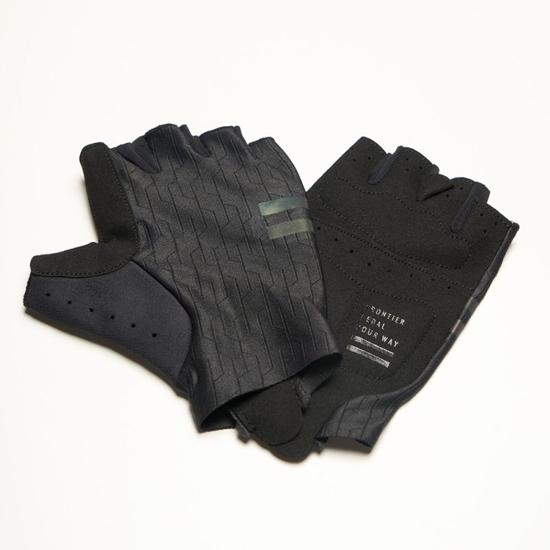 【小宇單車】FRONTIER 型格半指手套 黑霓虹 Trends Mitts：圖片 2