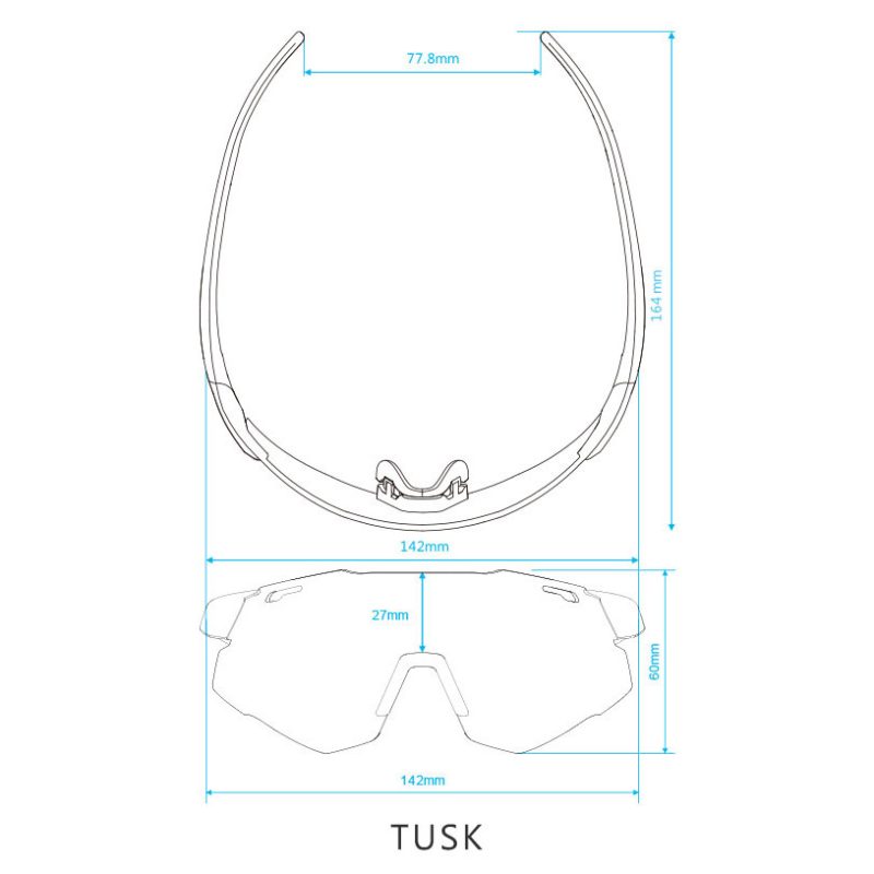 【小宇單車】ZIV TUSK 運動眼鏡/風鏡/騎行鏡：圖片 5