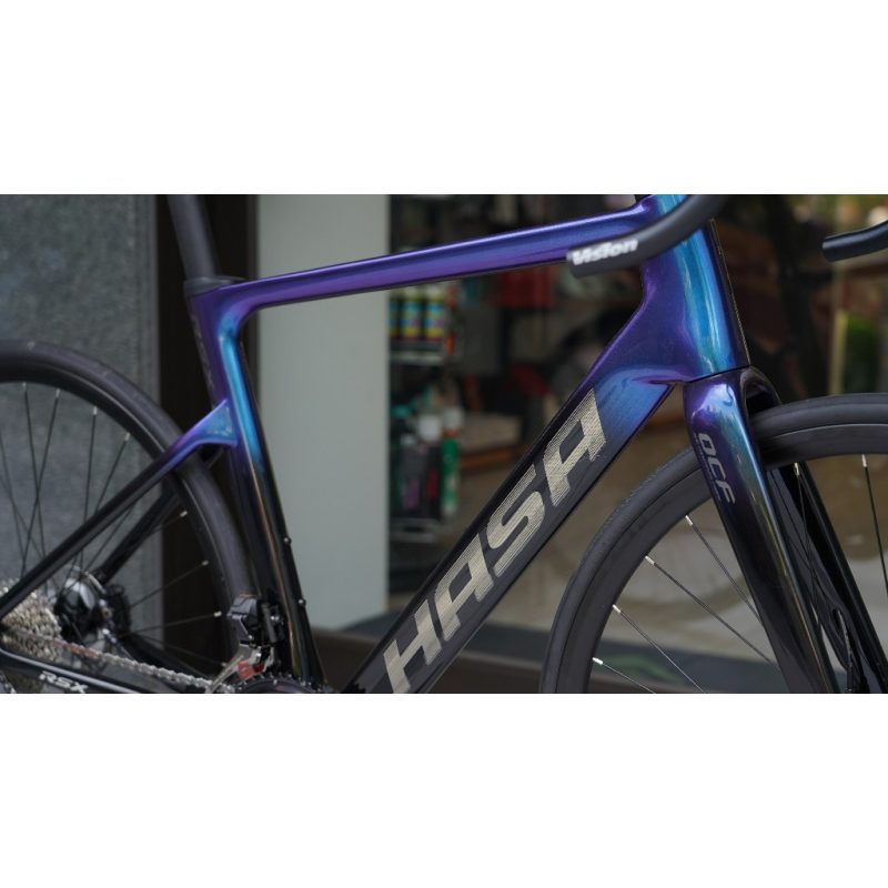 【小宇單車】HASA RSX 碟煞公路車（黑白配色 + 105 12速電子變速 + 鋁輪）：圖片 5