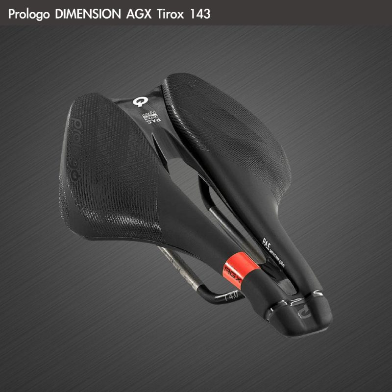 【小宇單車】PROLOGO 坐墊 DIMENSION-AGX 錋鋼弓 143 黑色 單車坐墊：圖片 5