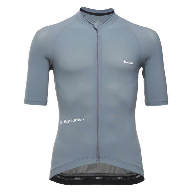 【小宇單車】Frontier NERVE TRAINING Jersey 運動版男款車衣 (湖水藍)：圖片 2