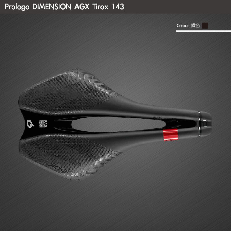 【小宇單車】PROLOGO 坐墊 DIMENSION-AGX 錋鋼弓 143 黑色 單車坐墊：圖片 3