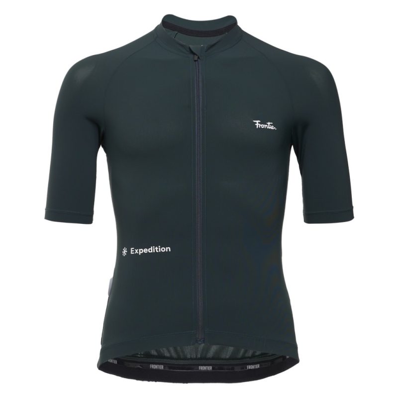 【小宇單車】Frontier NERVE TRAINING Jersey 運動版男款車衣 (森林綠)：圖片 2