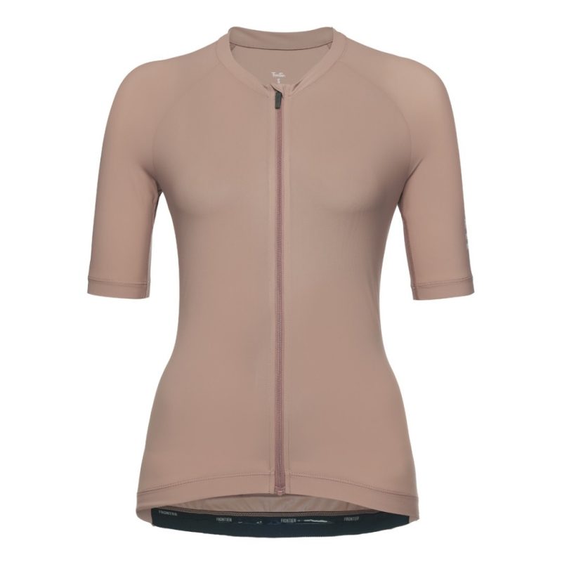 【小宇單車】出清 Frontier NERVE TRAINING Jersey 運動版女款車衣 (珊瑚粉)：圖片 3