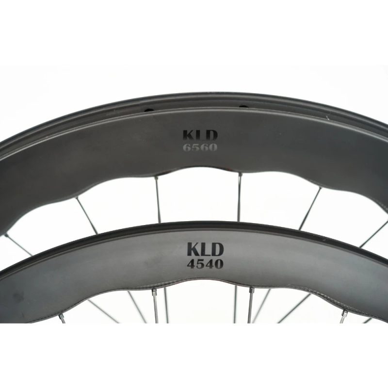 【小宇單車】SALUKIVI 獵犬波浪輪 KLD4540 輪組 碳輪 碳幅條 碟煞 輪組 公路車：圖片 5
