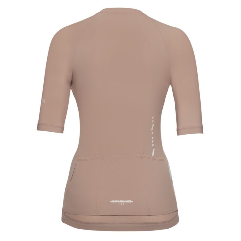 【小宇單車】出清 Frontier NERVE TRAINING Jersey 運動版女款車衣 (珊瑚粉)：圖片 2