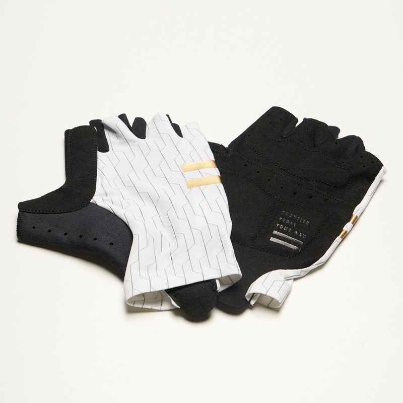 【小宇單車】FRONTIER 型格半指手套 白金 Trends Mitts：圖片 2