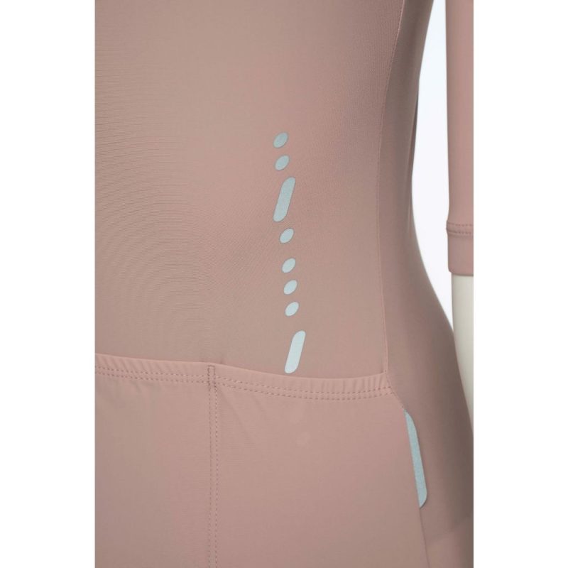 【小宇單車】出清 Frontier NERVE TRAINING Jersey 運動版女款車衣 (珊瑚粉)：圖片 5