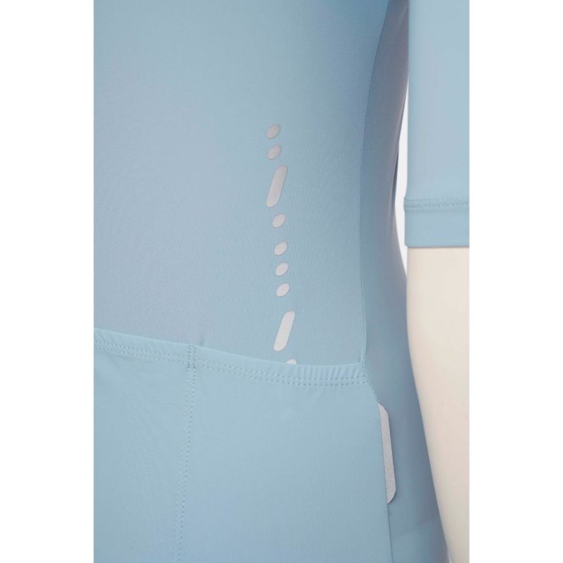 【小宇單車】出清 Frontier NERVE TRAINING Jersey 運動版女款車衣 (水藍)：圖片 4