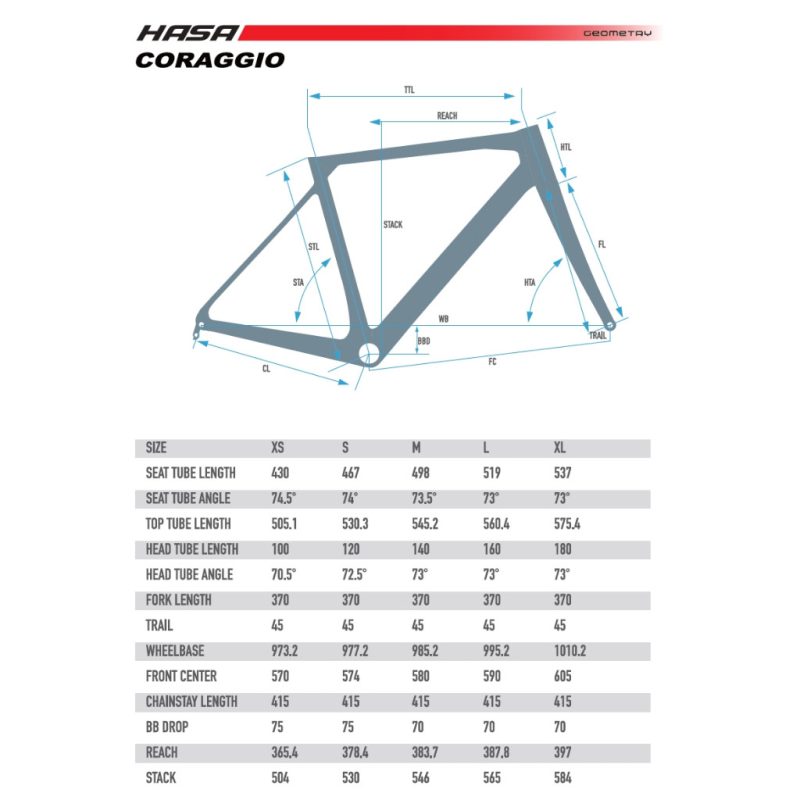 【小宇單車】HASA CORAGGIO 105 Di2 CROCIERA ECS501 碳纖維公路車：圖片 4