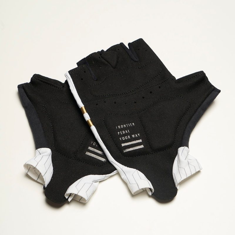 【小宇單車】FRONTIER 型格半指手套 白金 Trends Mitts：圖片 3