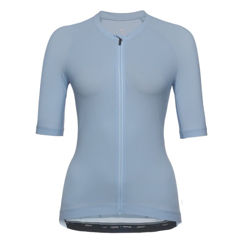 【小宇單車】出清 Frontier NERVE TRAINING Jersey 運動版女款車衣 (水藍)：圖片 3