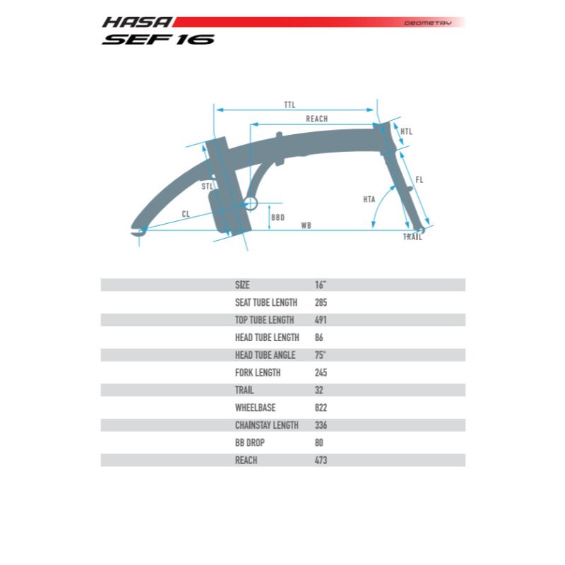 【小宇單車】HASA SEF16 電動輔助摺疊車 單速 16吋 電輔小折：圖片 5