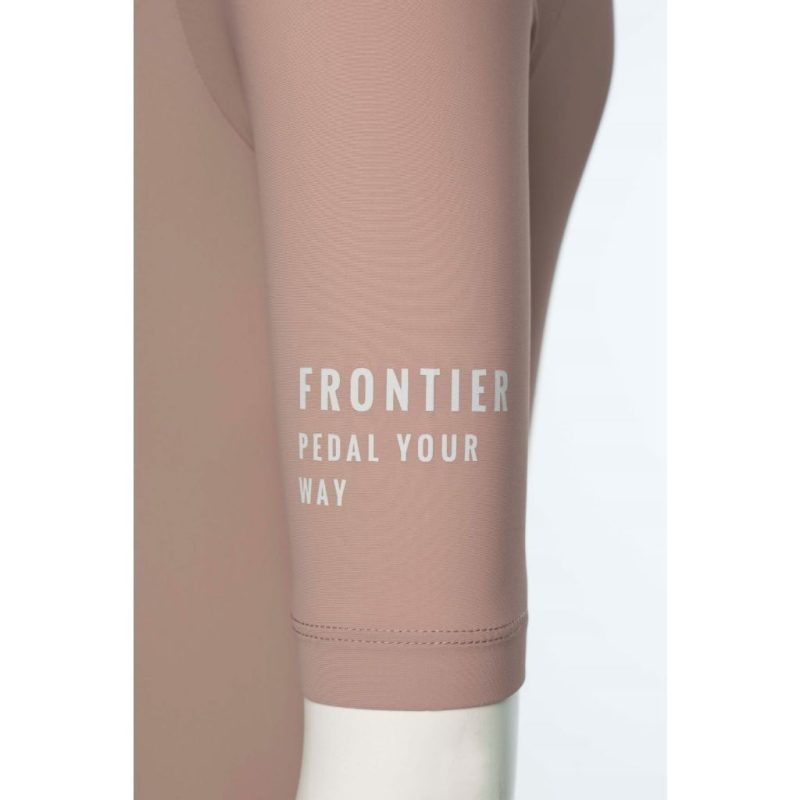 【小宇單車】出清 Frontier NERVE TRAINING Jersey 運動版女款車衣 (珊瑚粉)：圖片 4